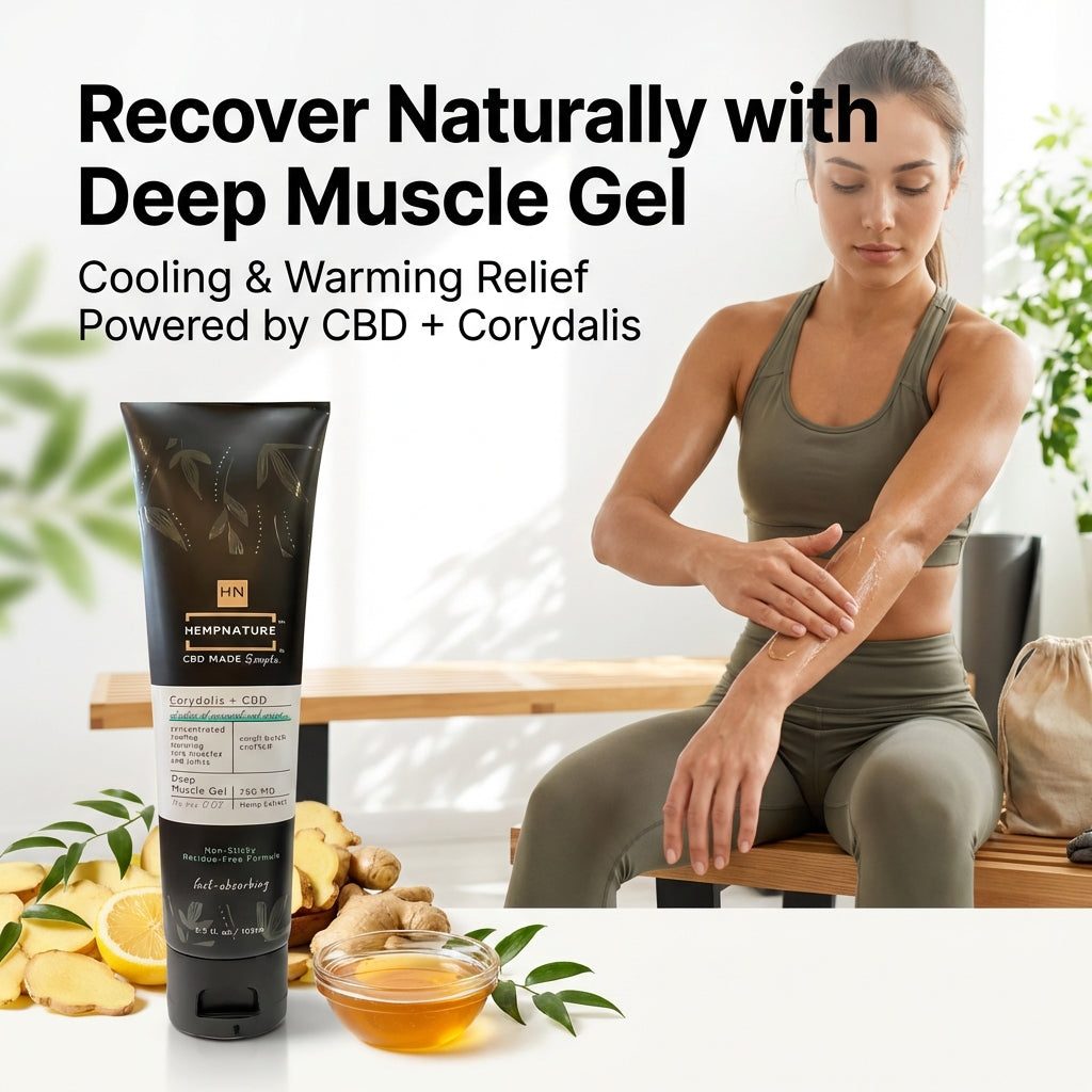 Deep Muscle Gel | Corydalis + CBD 3.5oz