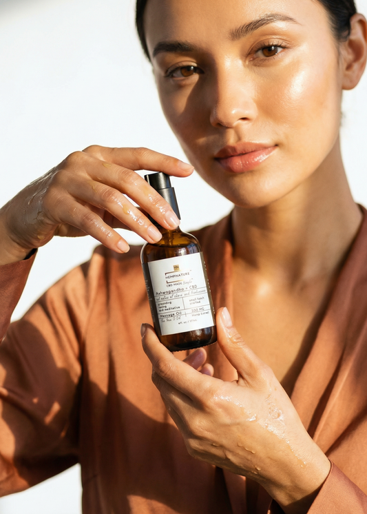 Ashwagandha + CBD Body Oil 6oz